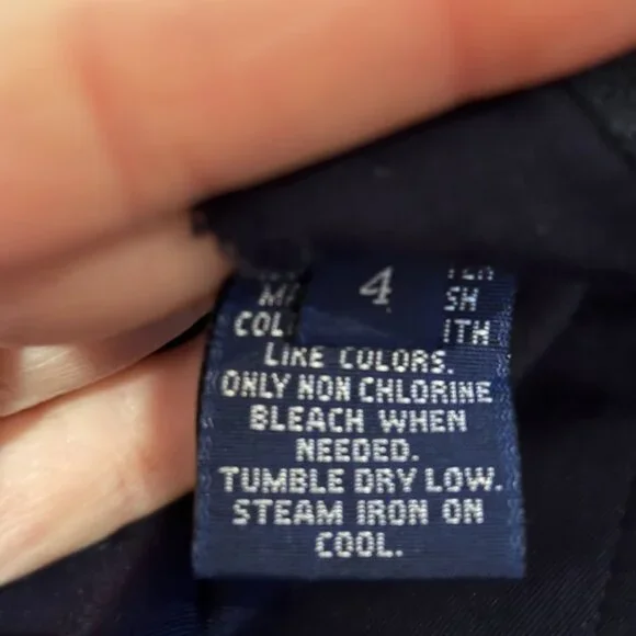 Navy Ralph Lauren Golf Shorts - Picture 5 of 7